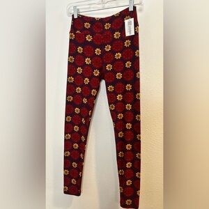 LuLaRoe Patterned Leggings One Size (2-10)
